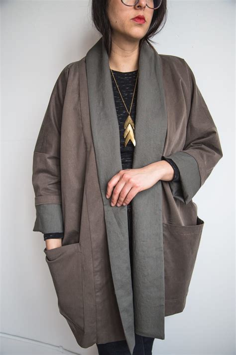 wiksten oversized kimono jacket pattern.